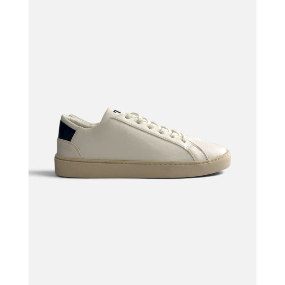 Thousand Fell Men's Lace Up Sneakers in White-Midnight Blue, NWOT! Size 9.5